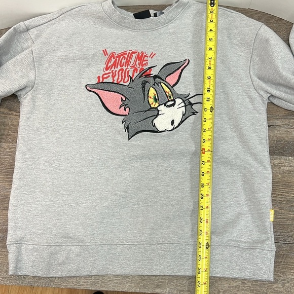 Tealer Tom & Jerry Crewneck Sweatshirt Size Large - Picture 11 of 11